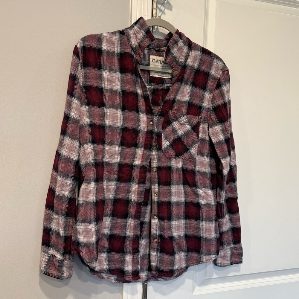 Garage Boyfriend Fit Flannel